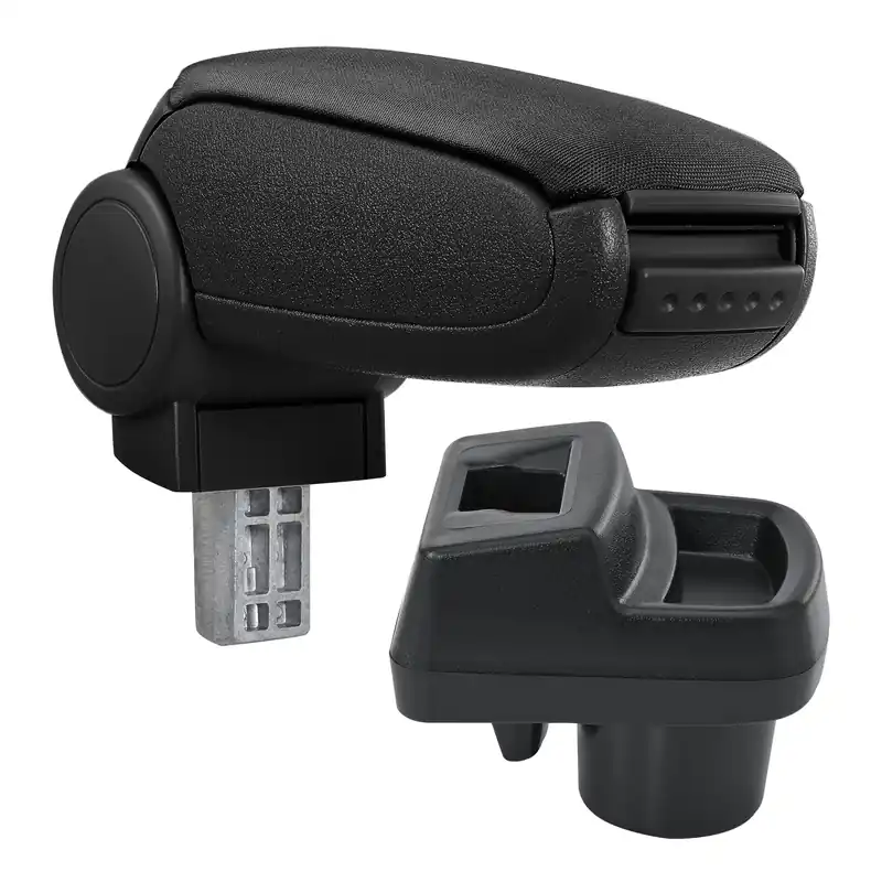 Bracciolo Centrale Compatibile con Opel Corsa F - Nero pro.tec