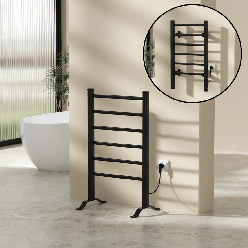 Scaldasalviette Elettrico Savitaipale da Terra o da Parete 85 x 55 cm 100 W - Vari Colori pro.tec