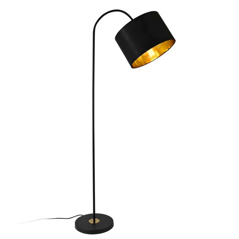 Lampada da Terra Toledo con Paralume Cilindrico Orientabile lux.pro
