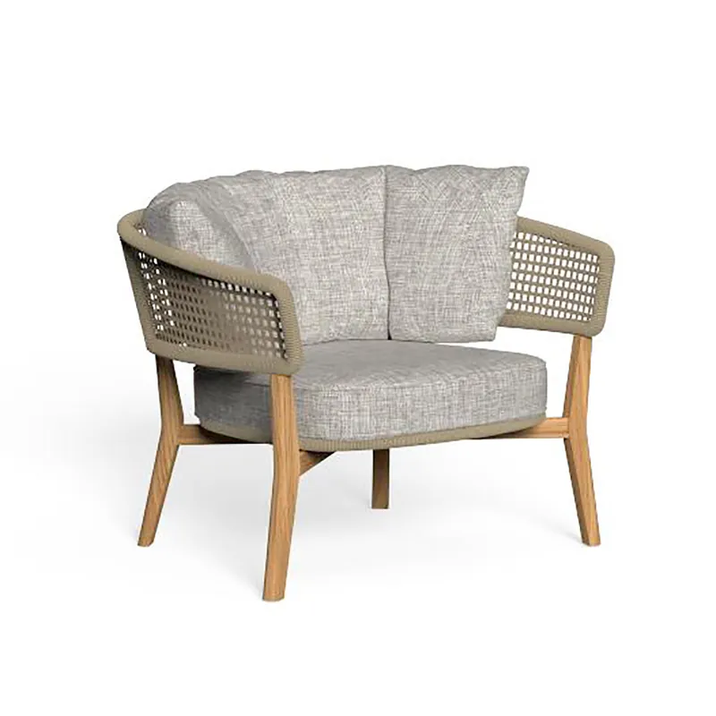 Moon Teak poltrona living Talenti