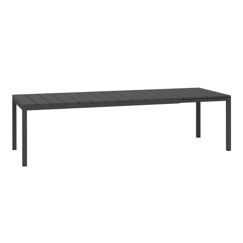 Tavolo Rio 210 Alu Extensible antracite Nardi