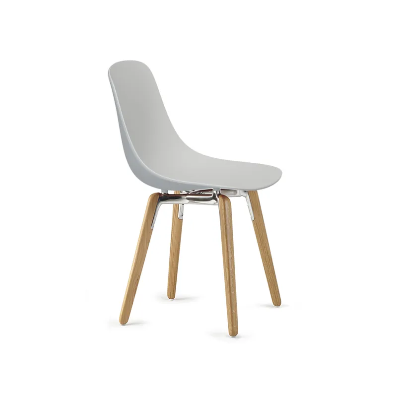 Pure Loop Binuance sedia gambe in legno Infiniti
