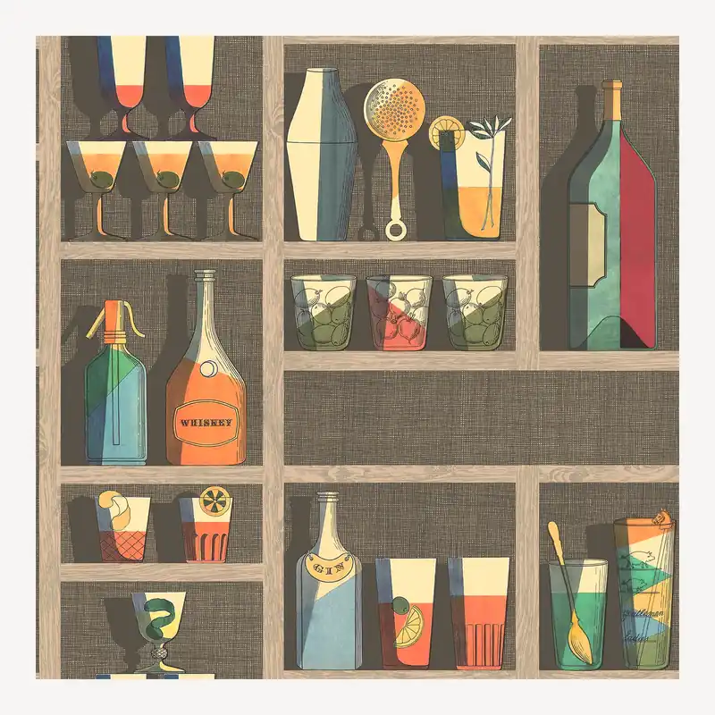 Carta da parati Cocktails