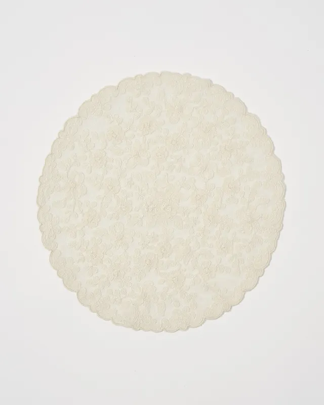 Rose Silk Lace Placemat