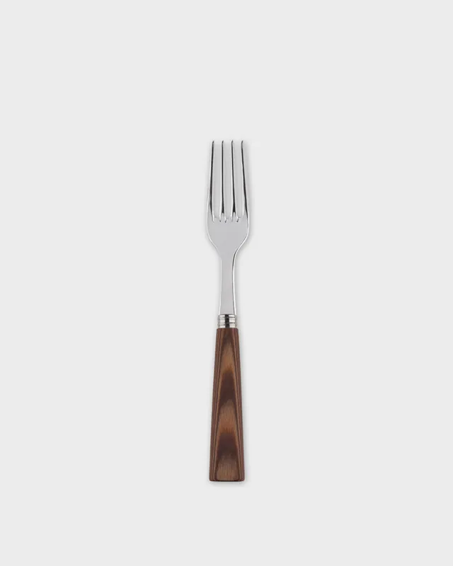 Sabre Dinner Fork, Wood