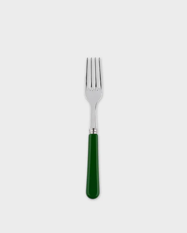 Sabre Dinner Fork, Green