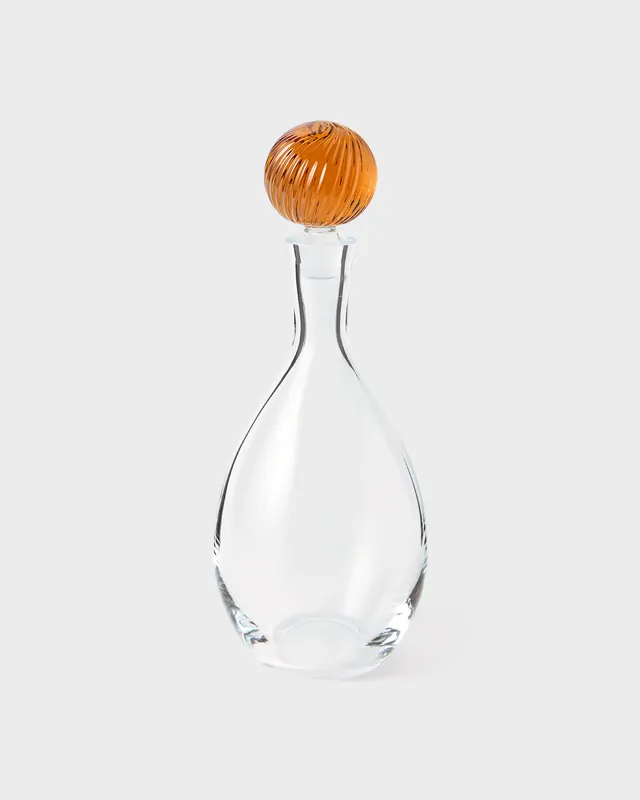 Demetra Glass Bottle Ochre, Medium