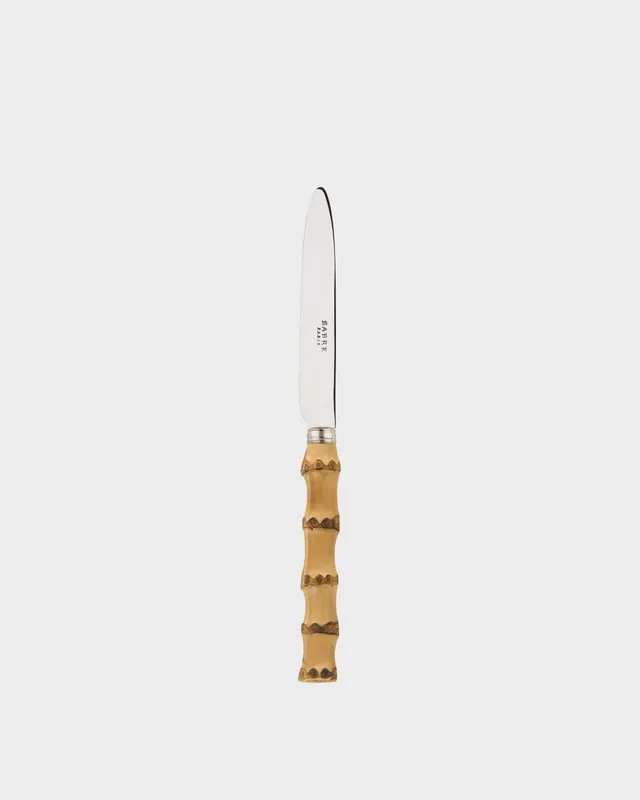 Sabre Dessert Knife, Bamboo