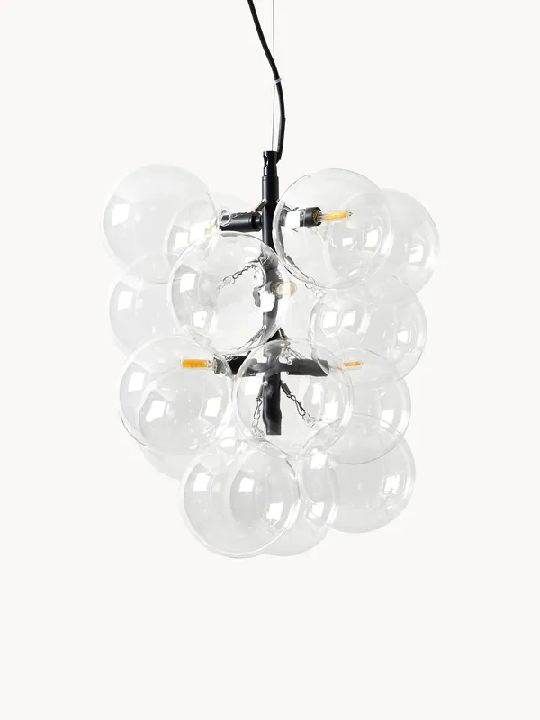 Lampada a sospensione di design in vetro Bubbles