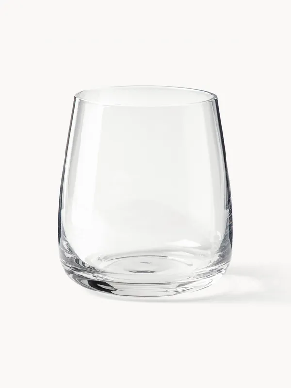 Set di 4 bicchieri in vetro soffiato Ellery