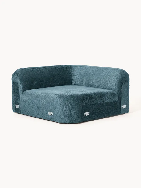 Modulo angolare in teddy-bouclé Wolke