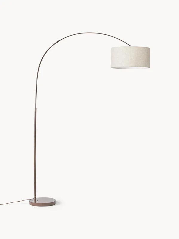 Lampada grande ad arco Niels