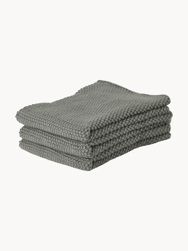 Set di 3 strofinacci lavabili