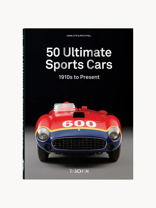 Libro illustrato 50 Ultimate Sports Cars: 1910s to Present, English Edition