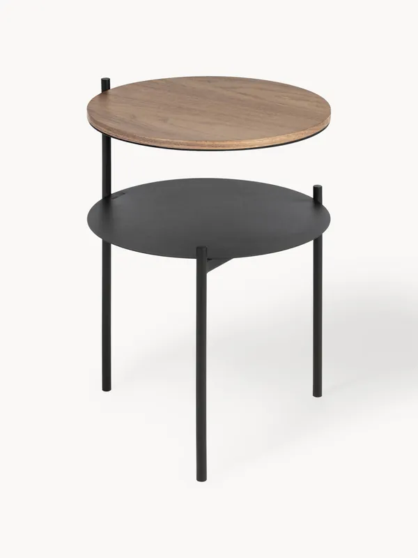 Tavolino rotondo in legno Tu