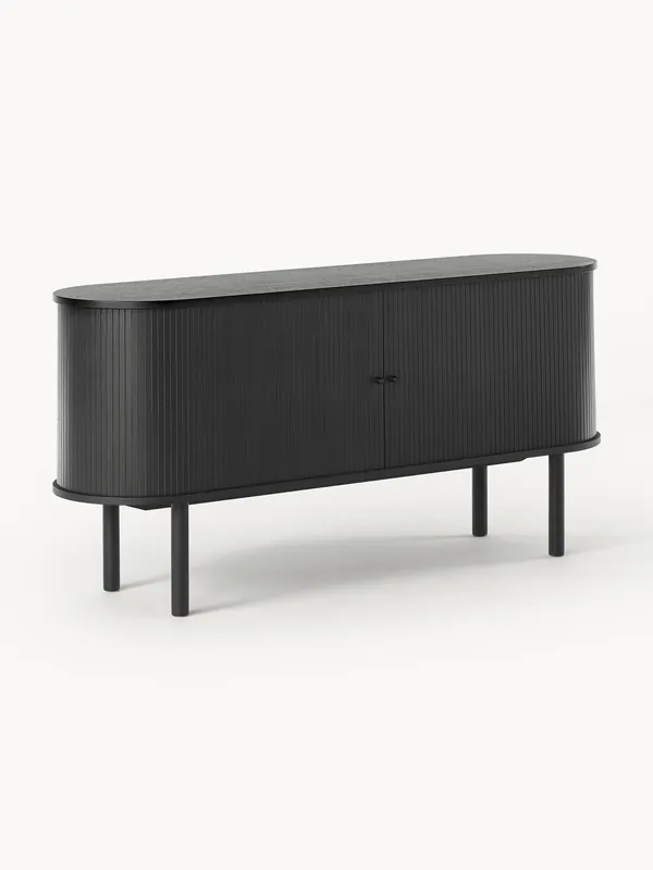 Credenza con frontale millerighe Calary