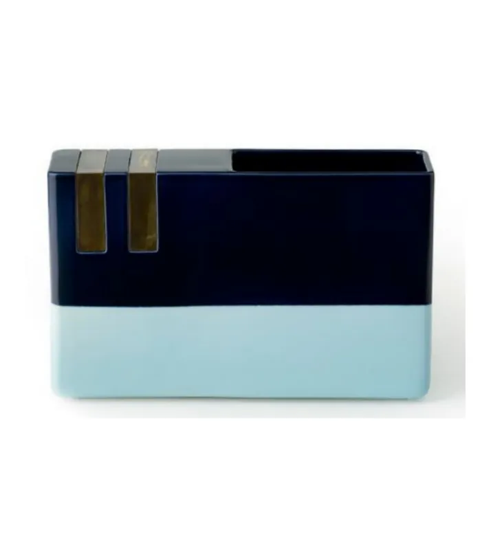 Vaso Blu Bitossi Ceramiche