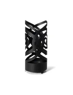 Portaombrelli moderno Optical - nero