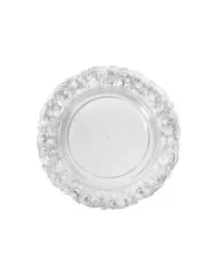 Set 4 pz sottopiatto Pregio trasparente