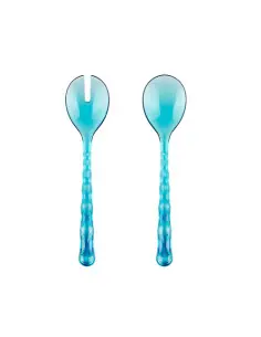 Vanity Aria - posate insalata azzurro Sea