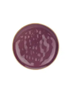Concerto - piattino in stoneware malva