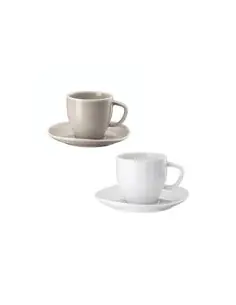 Junto - servizio caffè 12 pz white e soft shell