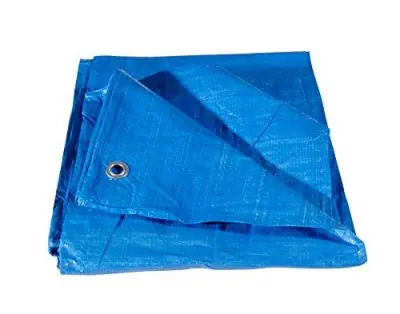 Telo occhiellato Verdelook polietilene blu oppure verde/blu 4*6 mt
