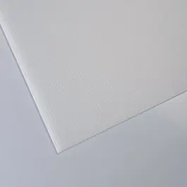 Lastra Polimark alveolare neutro 50 x 100 x 0,25 cm