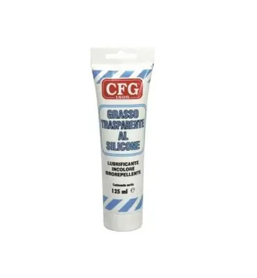 Grasso trasparente cfg al silicone 125 ml
