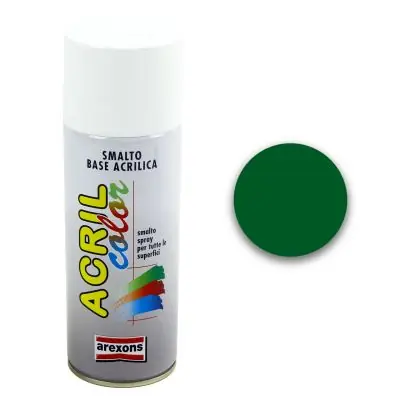 Smalto acrilcolor Arexons ral 6005 ml.400 verde muschio opaco