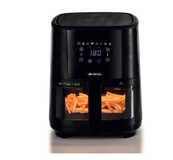 ARIETE FRIGGITRICE AD ARIA 6 LITRI CON VETRO 4626