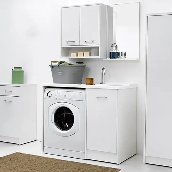 Colavene Domestica Lavatoio Copri Lavatrice con Vasca Destra 106x60x90 – DL1061B
