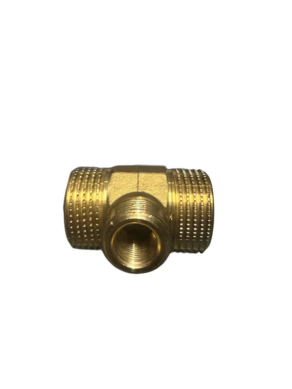 G.T. COMIS NIPLES FORATA 1″X1″ OTTONE GIALLO FORO 1\\/4 ESTERNO MASCHIO 1\\/2