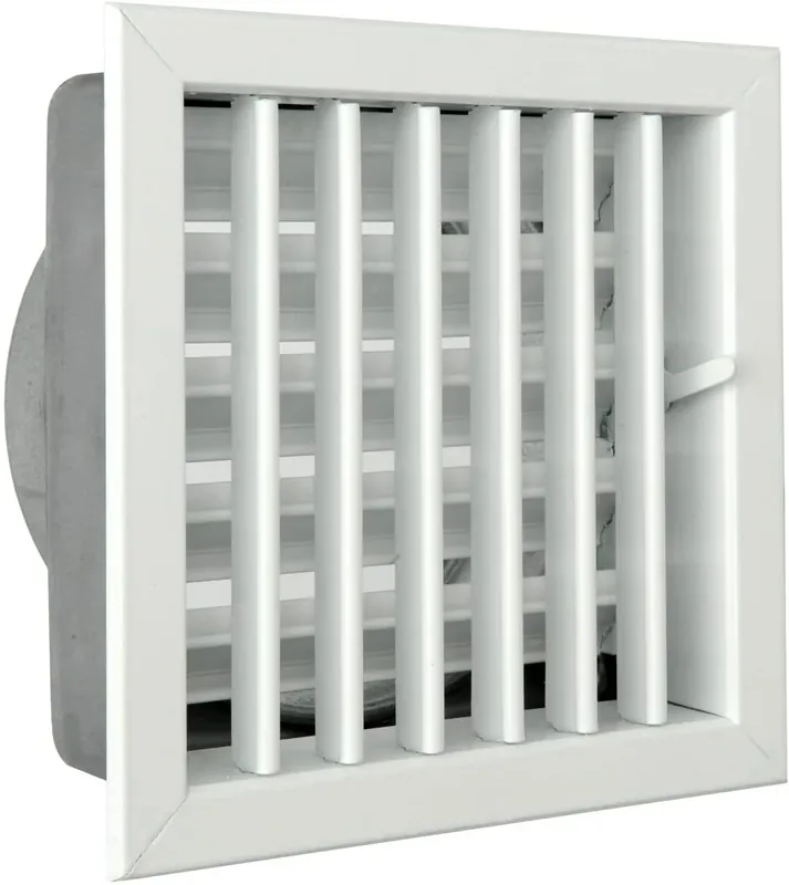 Griglia ventilazione camino alluminio da incasso imbocco serranda First