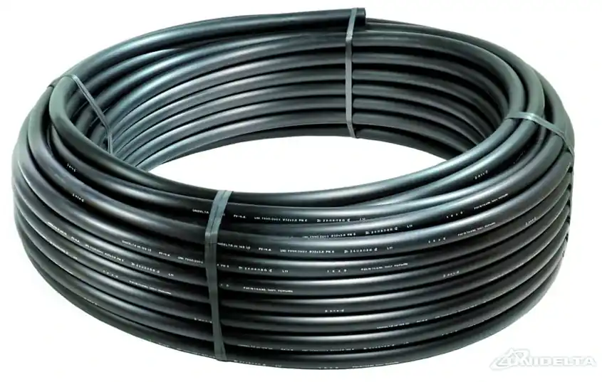 Tubo irrigazione polietilene bassa densità PE40 PN4 Unidelta
