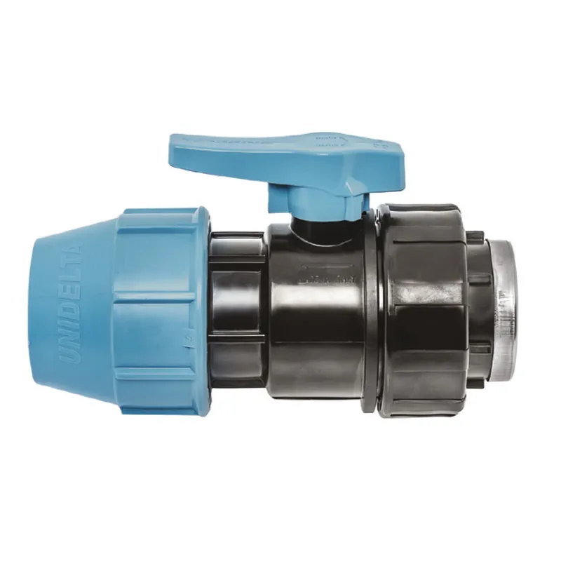 Valvola sfera compressione femmina 1071 PP Unidelta
