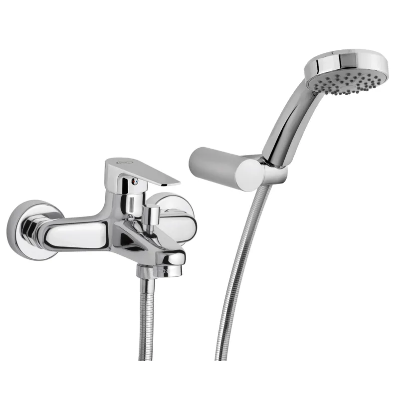 Miscelatore vasca cromato con doccetta Flora Jacuzzi