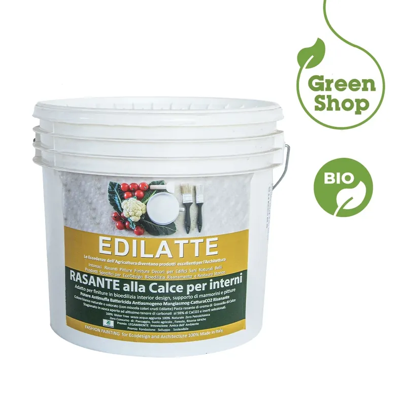Rasante interni ingredienti Bio Batteriostatici Edilatte