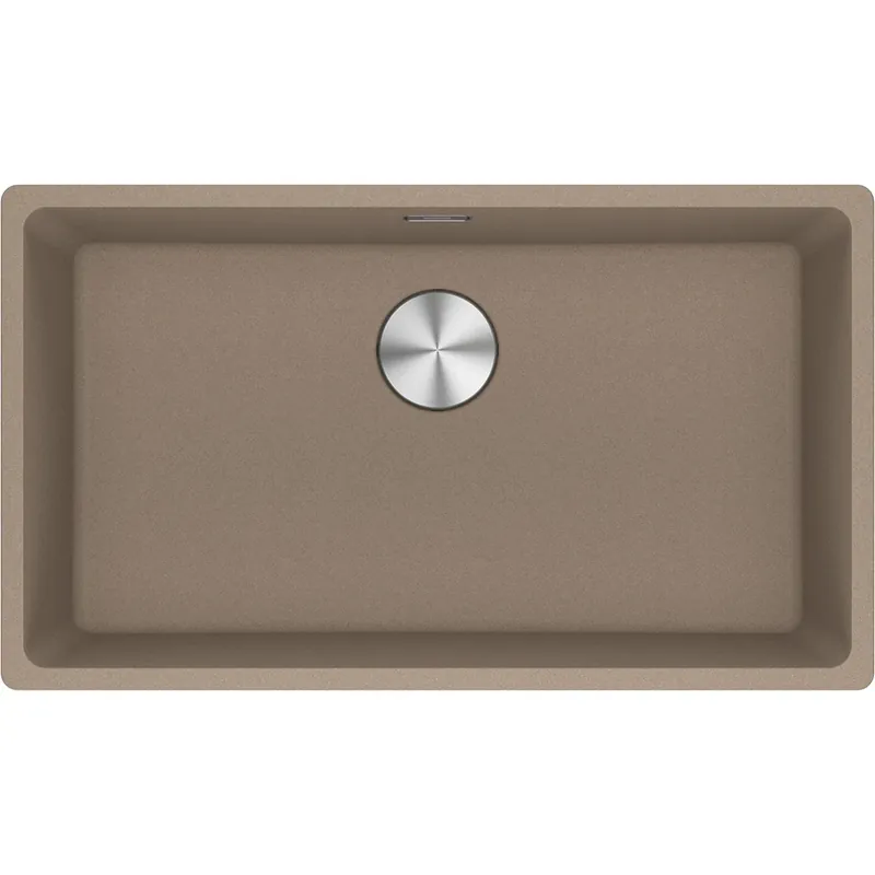 Lavello incasso MRG 610-72 fragranite oyster 1 vasca Maris Franke