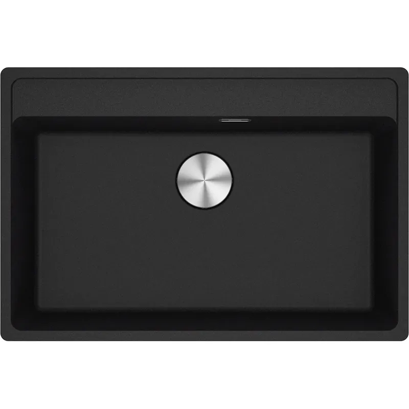 Lavello incasso MRG 610-72 TL fragranite nero 1 vasca Maris Franke