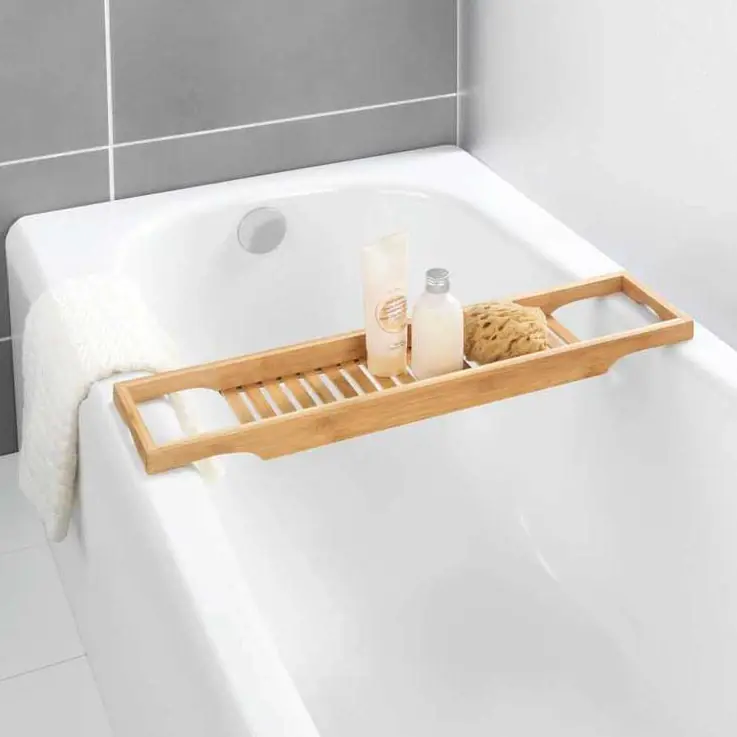 Ponte per vasca da bagno in bambù Bambusa Wenko