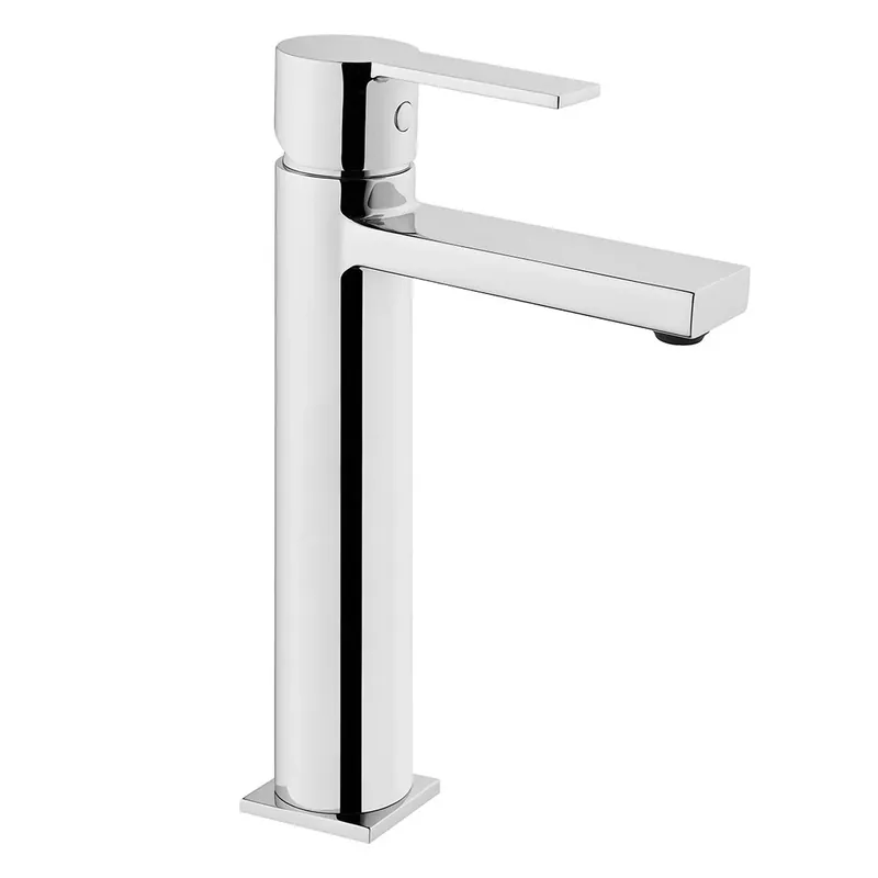Miscelatore monocomando lavabo cromato alto Flo S Vitra