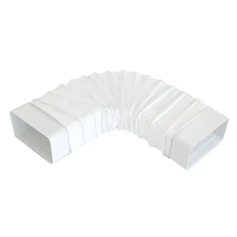 Giunto flessibile in PVC bianco per tubo rettangolare First