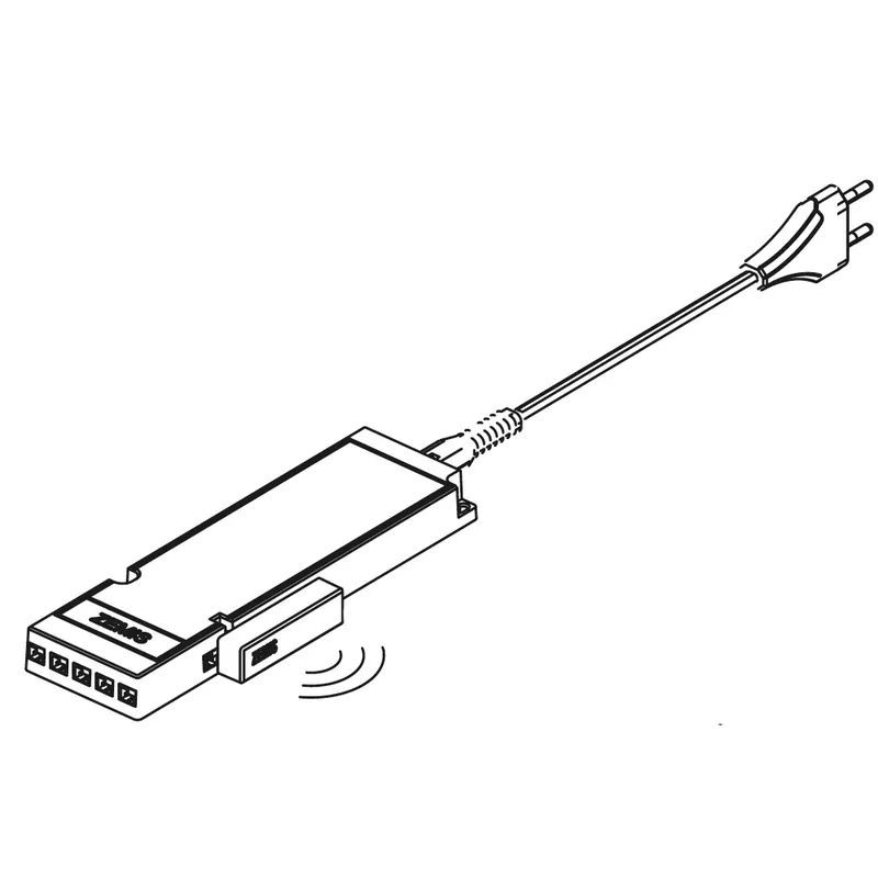 Alimentatore S Driver 24 per profili LED Zemis