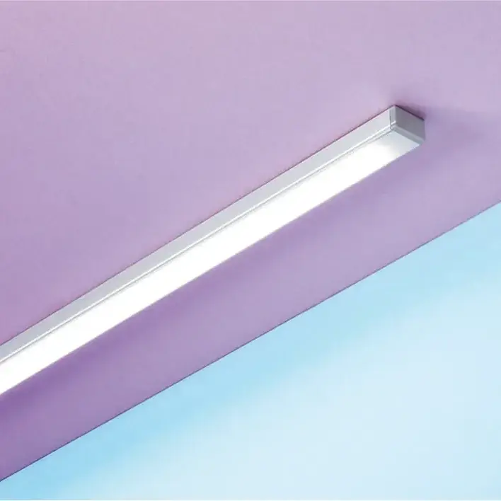 Profilo LED lineare con interruttore TLS, dimmer e touch memory Trep 13 4K Zemis