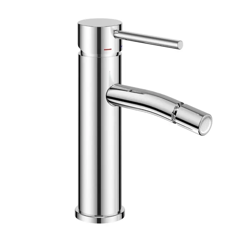 Miscelatore monocomando bidet cromato con piletta click-clack Jazz Morini