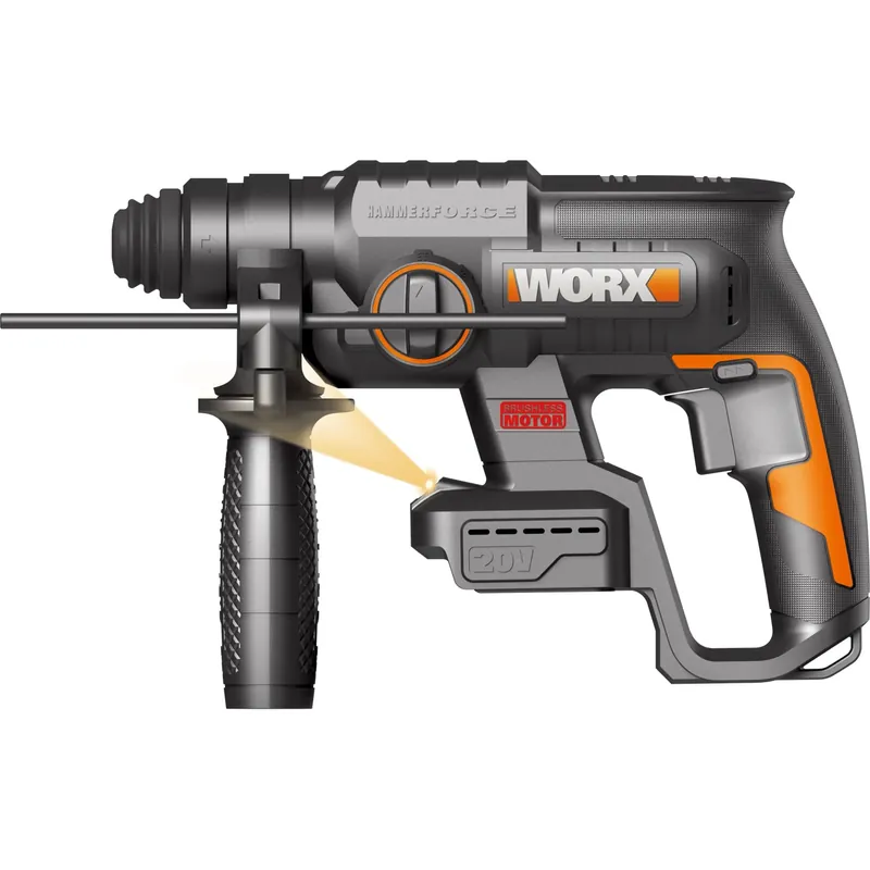 Martello demolitore Brushless Worx WX381.9 20 V- solo corpo macchina