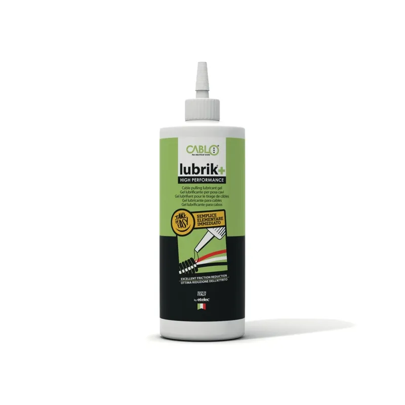 Gel lubrificante per cavidotti e tubi elettrici 900 ml