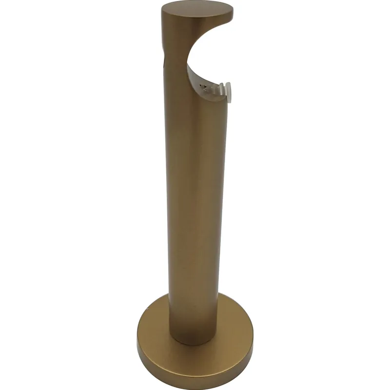 Supporto a muro per profilo tondo 1 via Function Ø 2 x L 12 cm oro