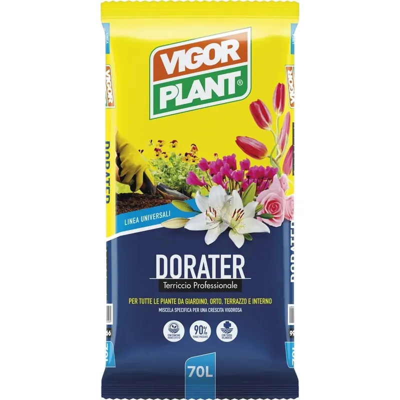 Terriccio universale Vigorplant Dorater professionale 70 l